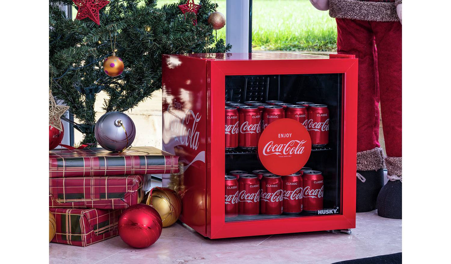 Husky Coca-Cola 48 Litre Drinks Cooler - Red