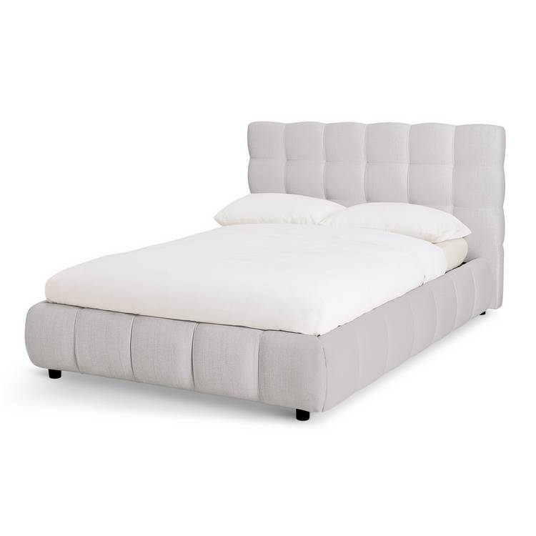 Habitat Bowie Small Double End Lift Ottoman Bed - Grey