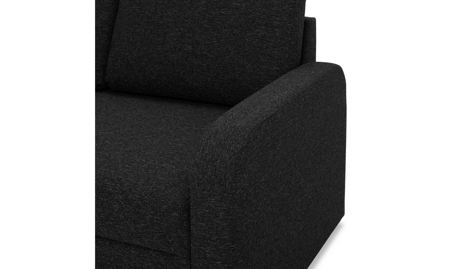 Habitat Carter Fabric 4 Seater Sofa Bed - Charcoal