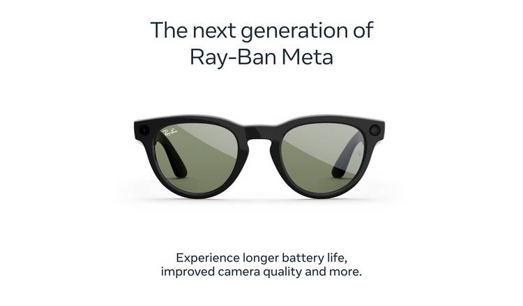 Ray-Ban Meta Headliner Gen 2 - Shiny Black, Green