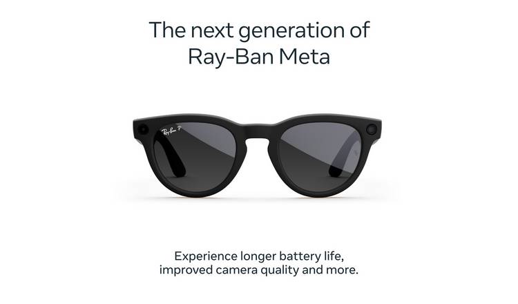 Ray-Ban Meta Headliner Gen 2 - Matte Blk, Polarised Graphite