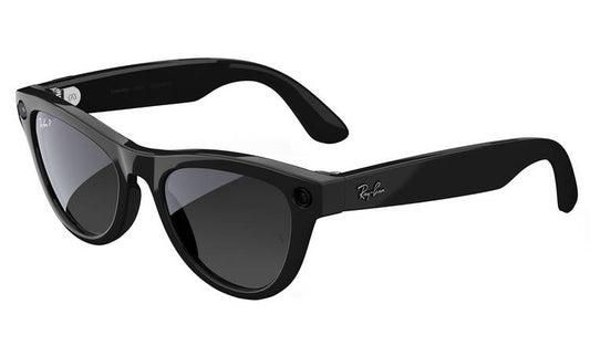 Ray-Ban Meta Skyler Gen 2 - Shiny Black, Polarised Graphite