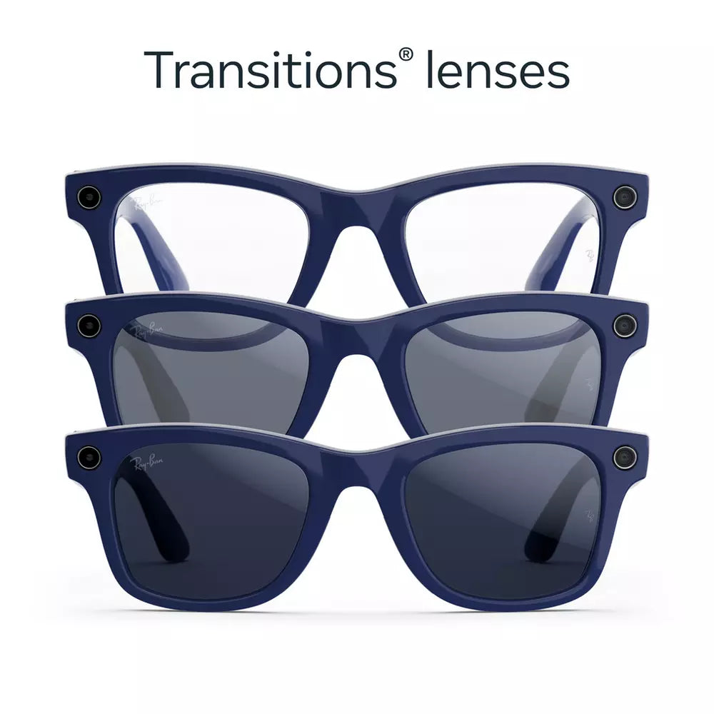 Ray-Ban Meta Wayfarer Gen 2 - Blue, Transitions Sapphire