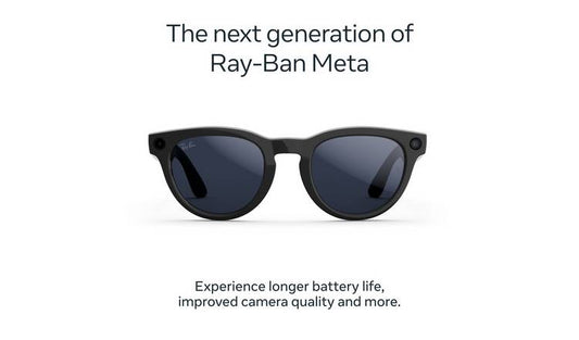 Ray-Ban Meta Headliner Gen 2 - Black, Transitions Sapphire