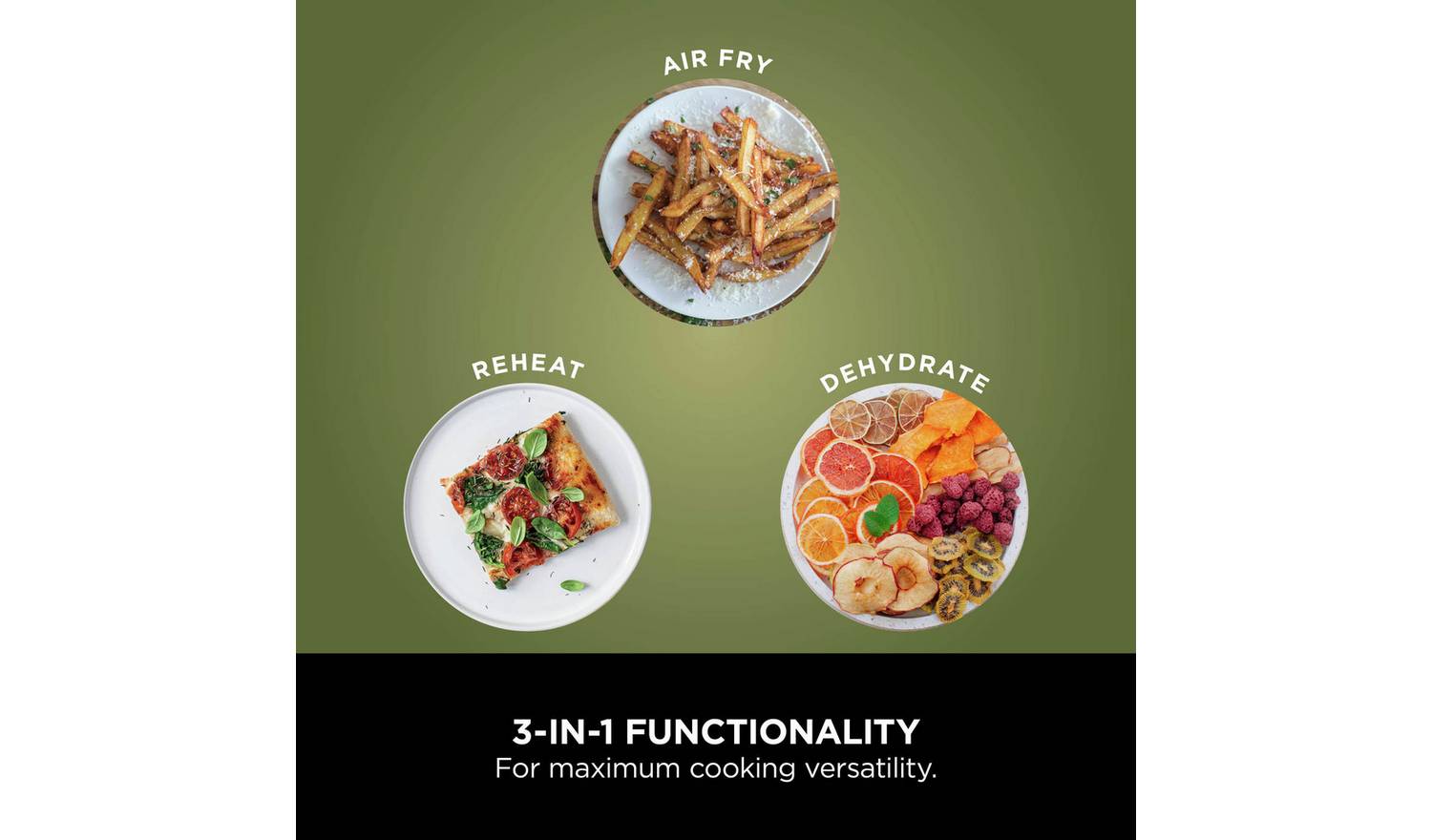 Ninja AF110UK 4.7L Air Fryer - Grey