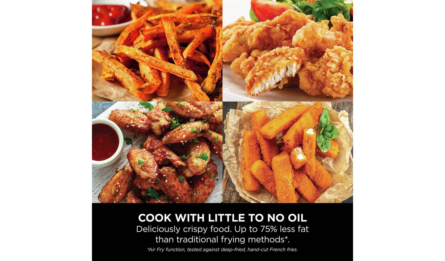 Ninja AF110UK 4.7L Air Fryer - Grey