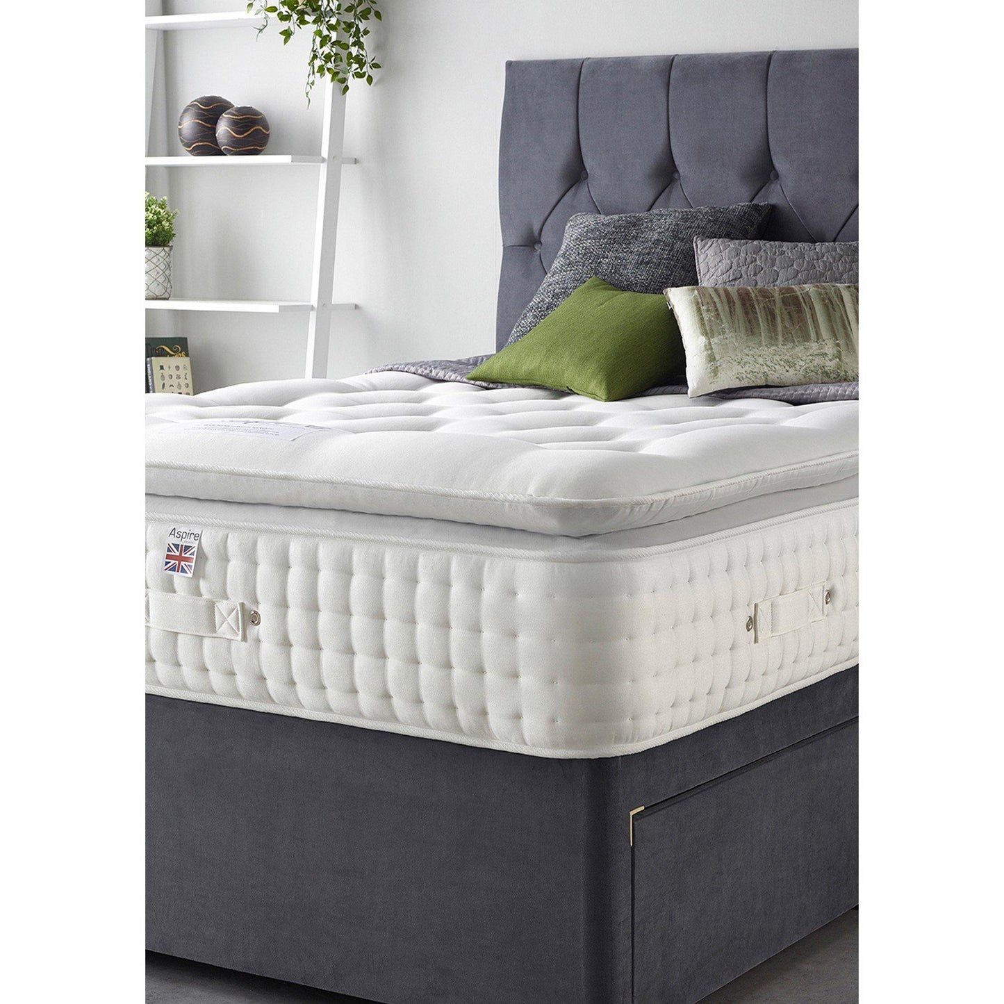 Aspire Alpaca Silk 3000 Pocket Pillowtop Mattress