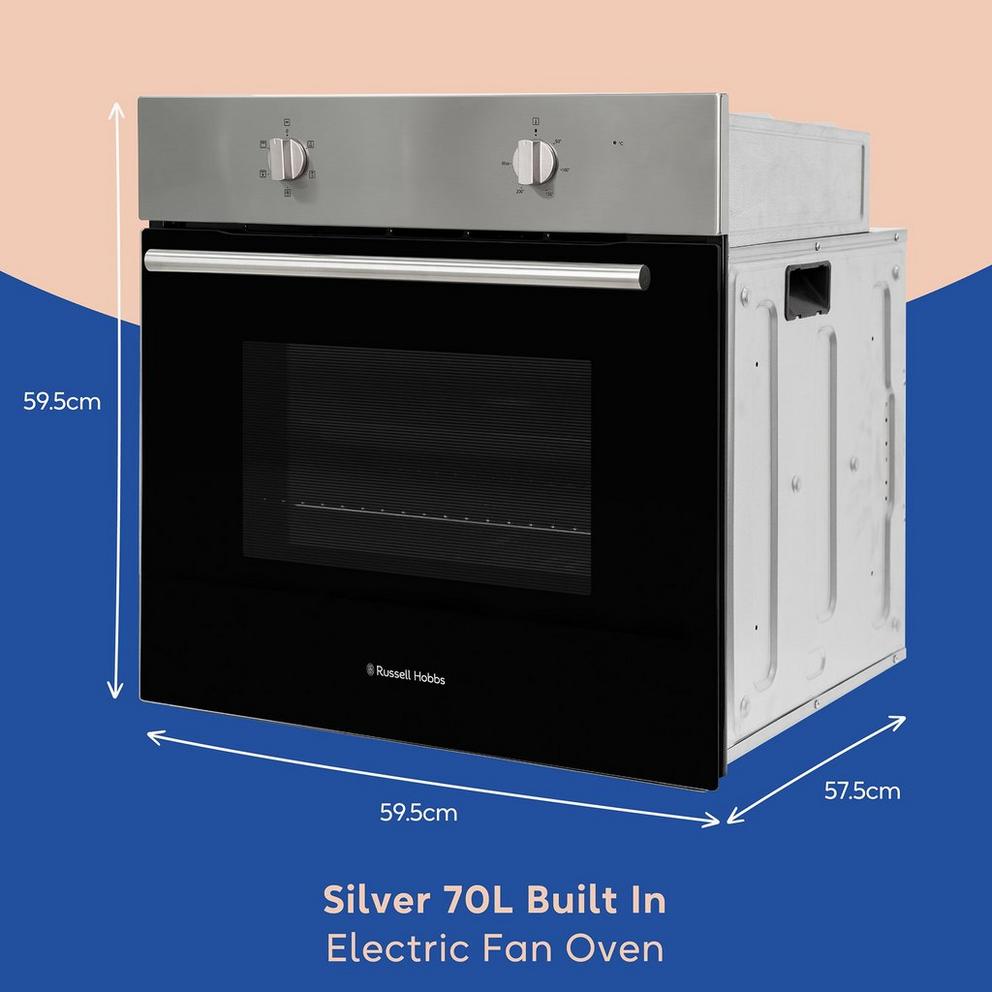 Russell Hobbs RHFEO7004SS 70L Electric fan oven