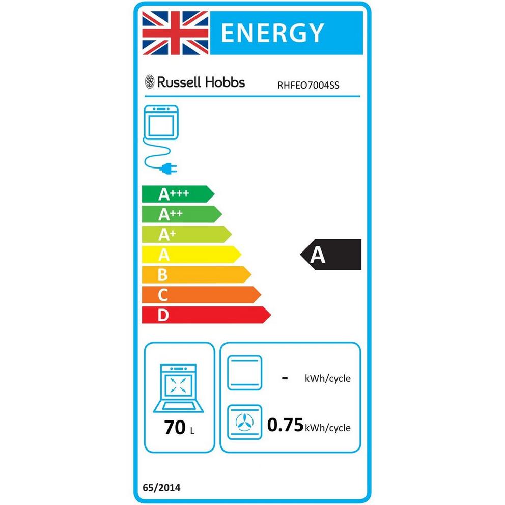 Russell Hobbs RHFEO7004SS 70L Electric fan oven
