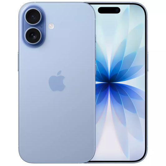 SIM Free iPhone 17 5G 256GB AI Mobile Phone - Mist Blue