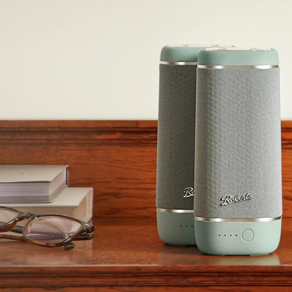 Roberts Reunion Portable Bluetooth Speaker - Duck Egg