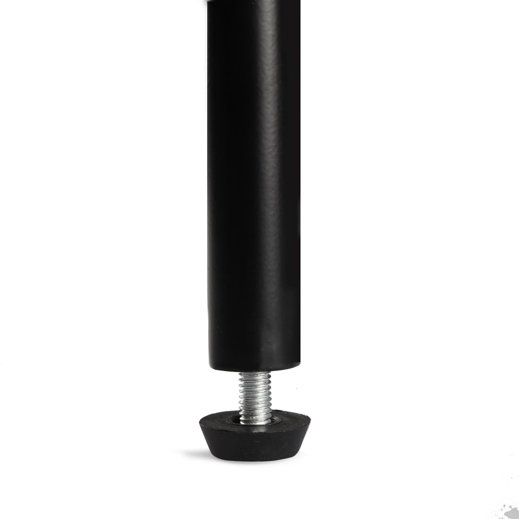 House of Home Black Clothes Stand with Two Shelves