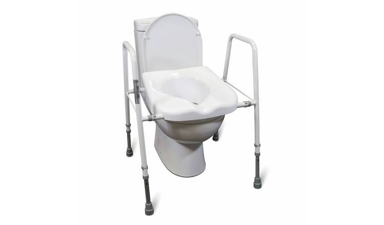 Aidapt VR220KD Solo President Raised Toilet Seat and Frame