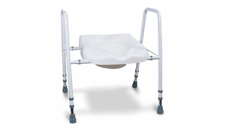 Aidapt VR220KD Solo President Raised Toilet Seat and Frame