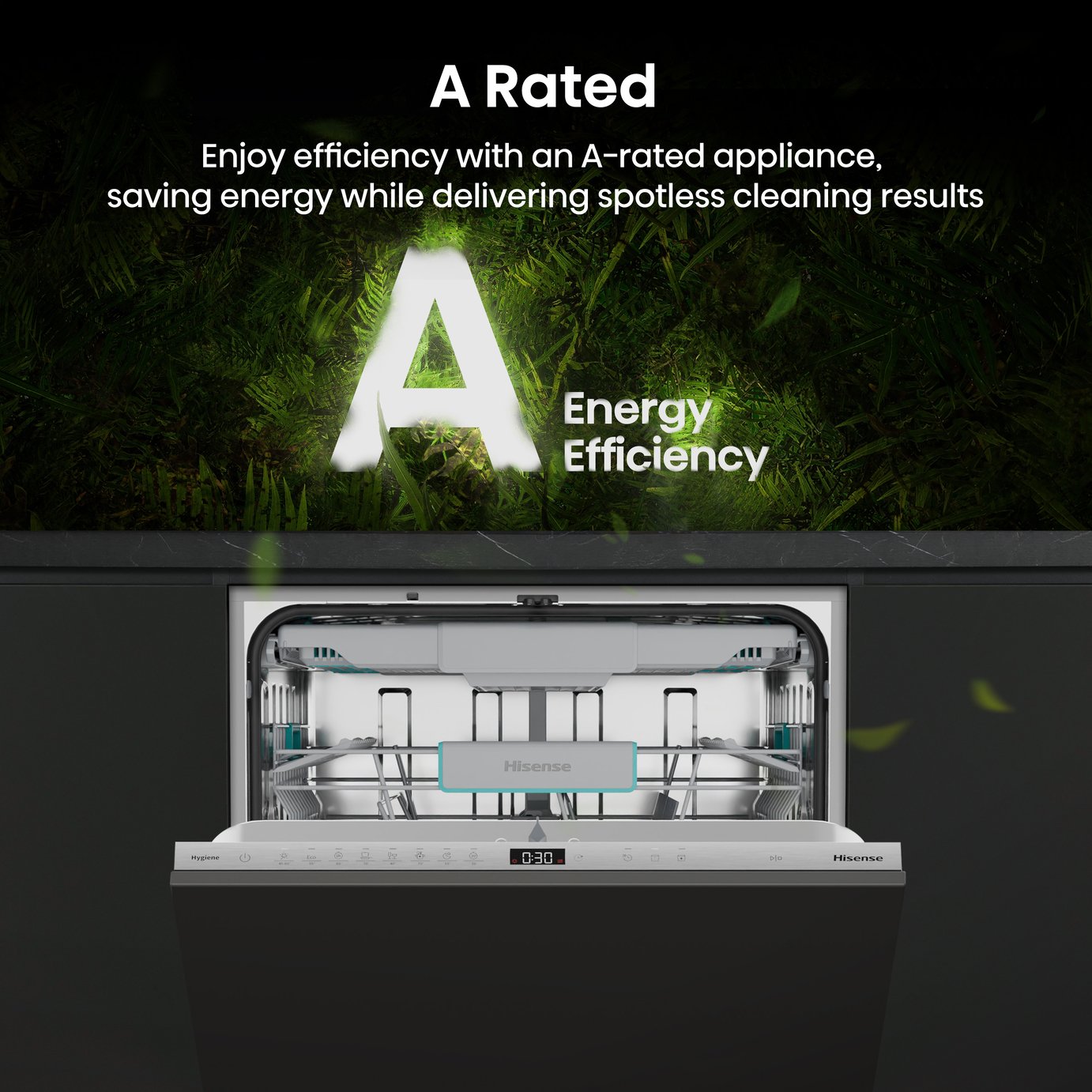Hisense HV16AUK Integrated Full Size Dishwasher