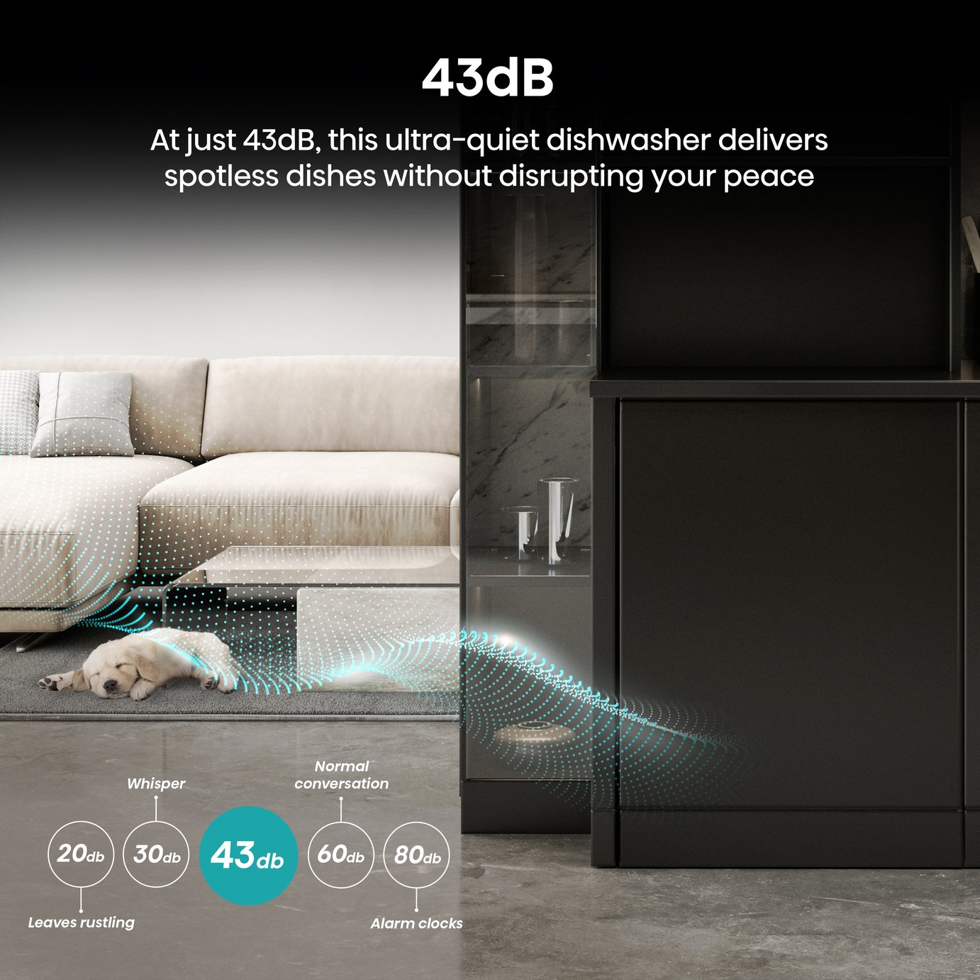 Hisense HV16AUK Integrated Full Size Dishwasher