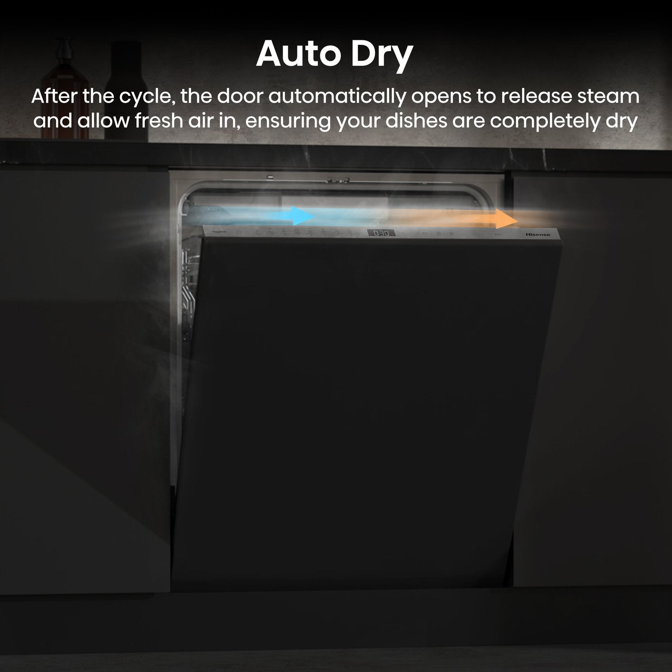 Hisense HV16AUK Integrated Full Size Dishwasher