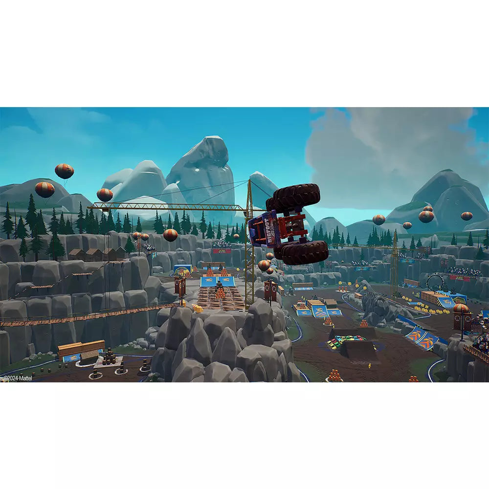 Hot Wheels Monster Trucks Stunt Mayhem Dlx Ed Switch Game