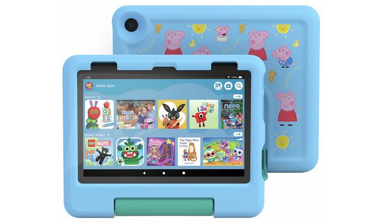 Amazon Fire HD 8 Kids Tablet (Peppa Pig) 8 Inch 32 GB - Blue