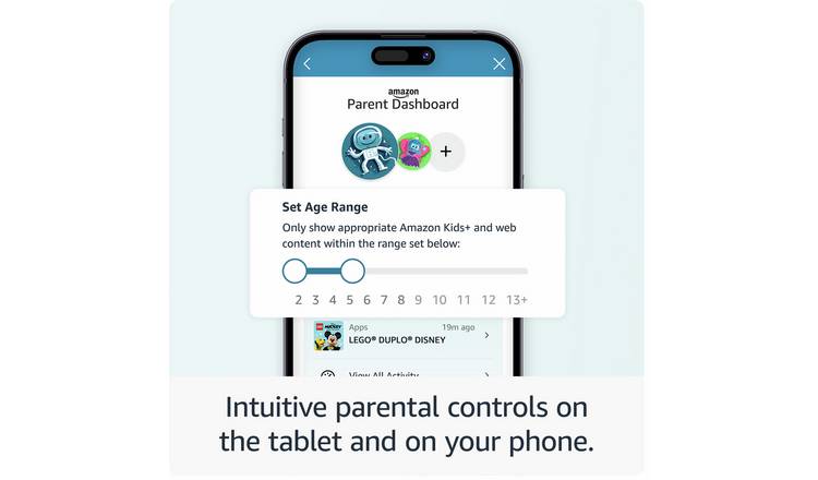 Amazon Fire HD 8 Kids Tablet (Peppa Pig) 8 Inch 32 GB - Blue