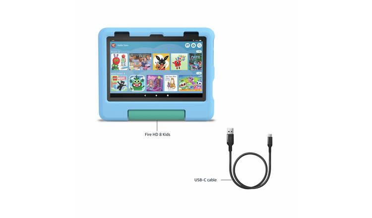 Amazon Fire HD 8 Kids Tablet (Peppa Pig) 8 Inch 32 GB - Blue