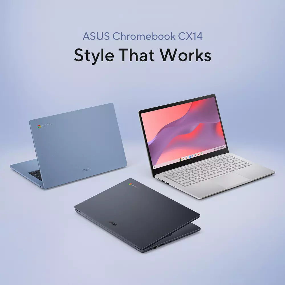 ASUS CX14 14in N50 4GB 64GB Chromebook - Blue