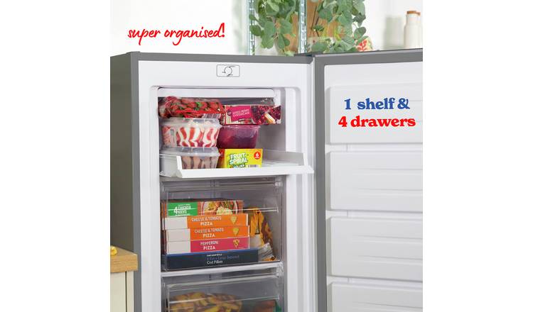 Russell Hobbs RH143FZ552E1SS Tall Freezer - Stainless Steel