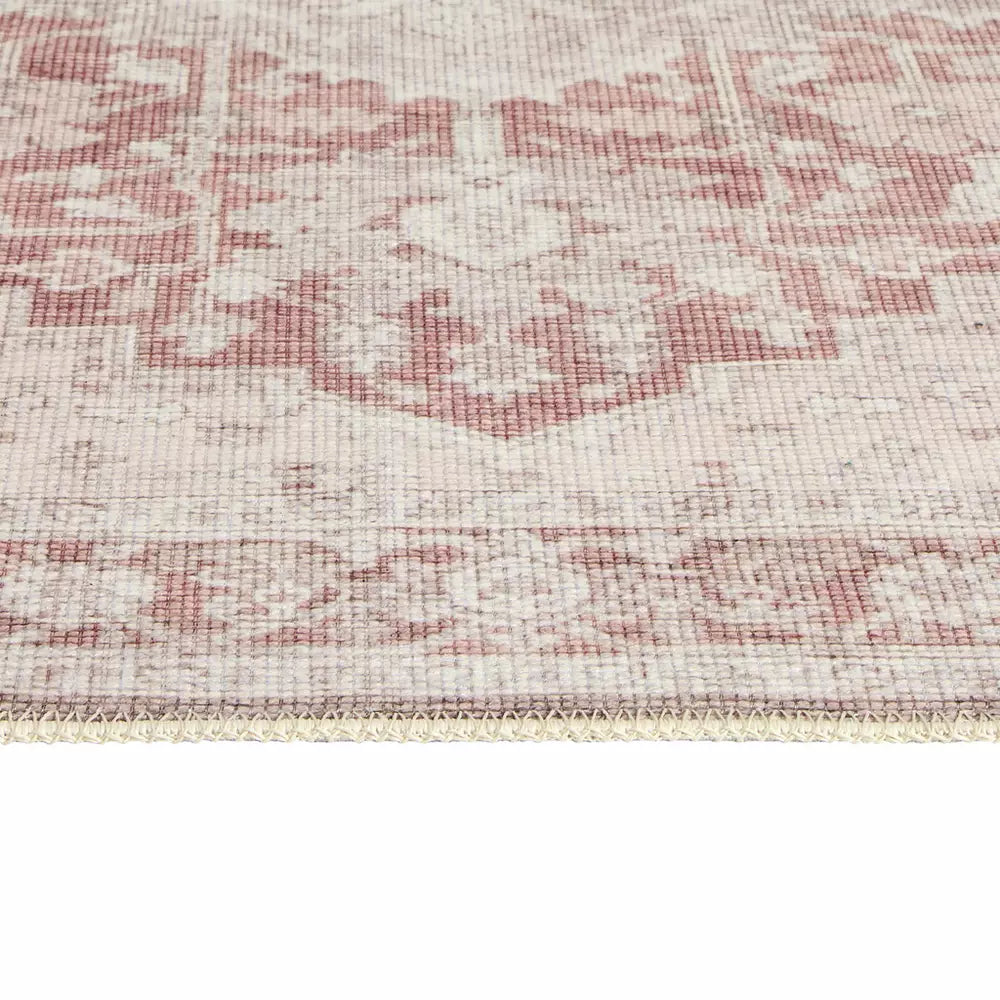 Habitat Vintage Effect Red Flatweave Runner - 80x150cm