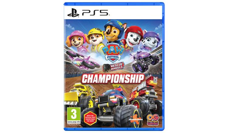 PAW Patrol Rescue Wheels: Championship PS5 Game