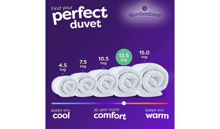 Slumberdown Calm & Cosy 13.5 Tog Duvet - Single