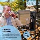 Drinkmate OmniFizz Sparkling Water Maker - Royal Red