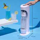 Drinkmate OmniFizz Sparkling Water Maker - Royal Red