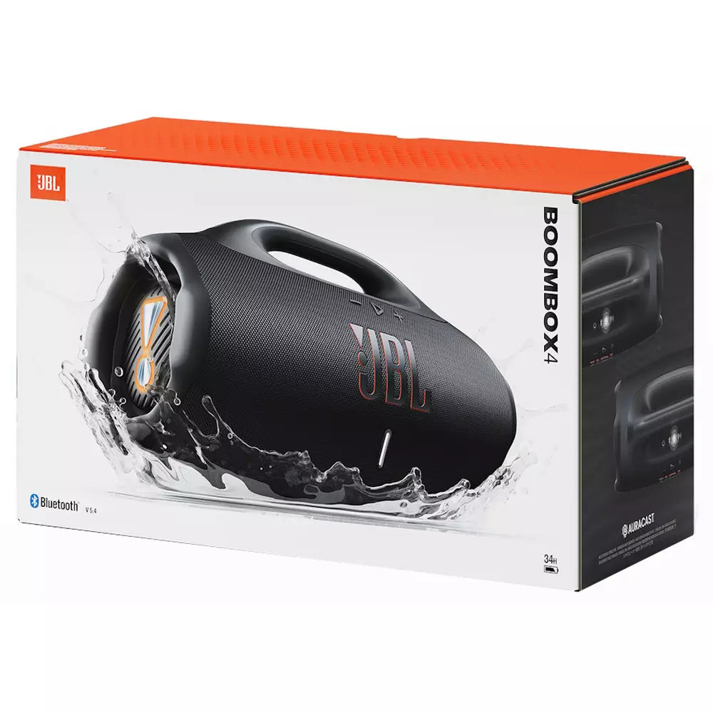 JBL BOOMBOX 4 Portable Bluetooth Speaker - Black