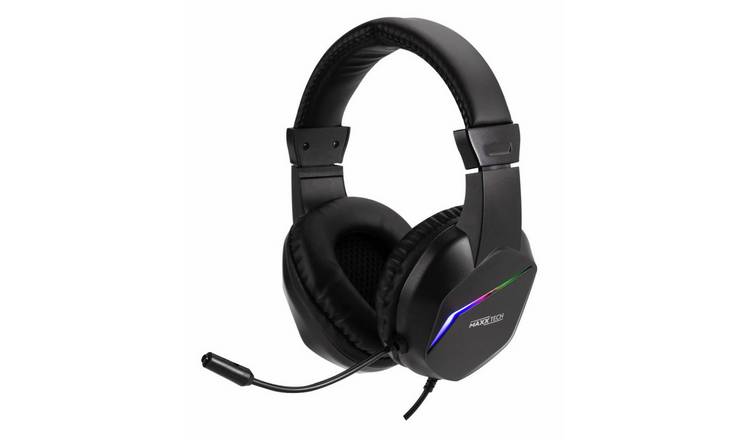 Maxx Tech MX40 LED Gaming Headset PS5, PS4, Xbox, Switch, PC