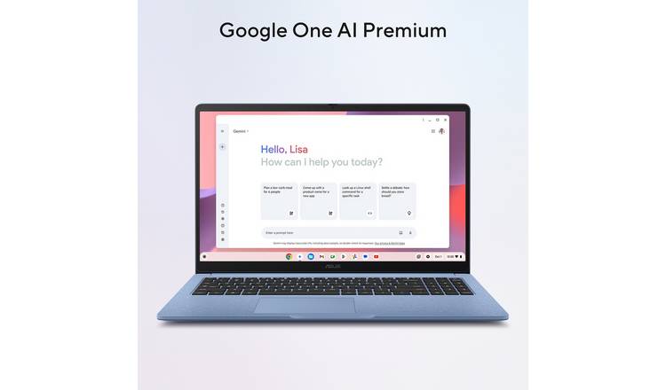 ASUS CX15 15.6in N50 4GB 64GB Chromebook - Grey