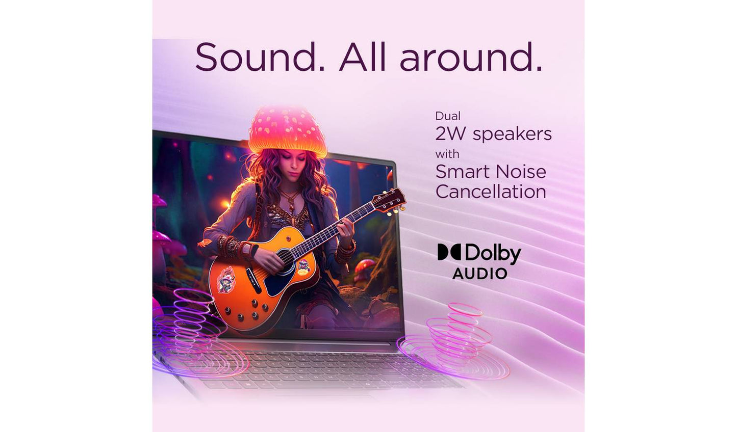 Lenovo Slim 3 15.3in R7 24GB 1TB Laptop - Grey