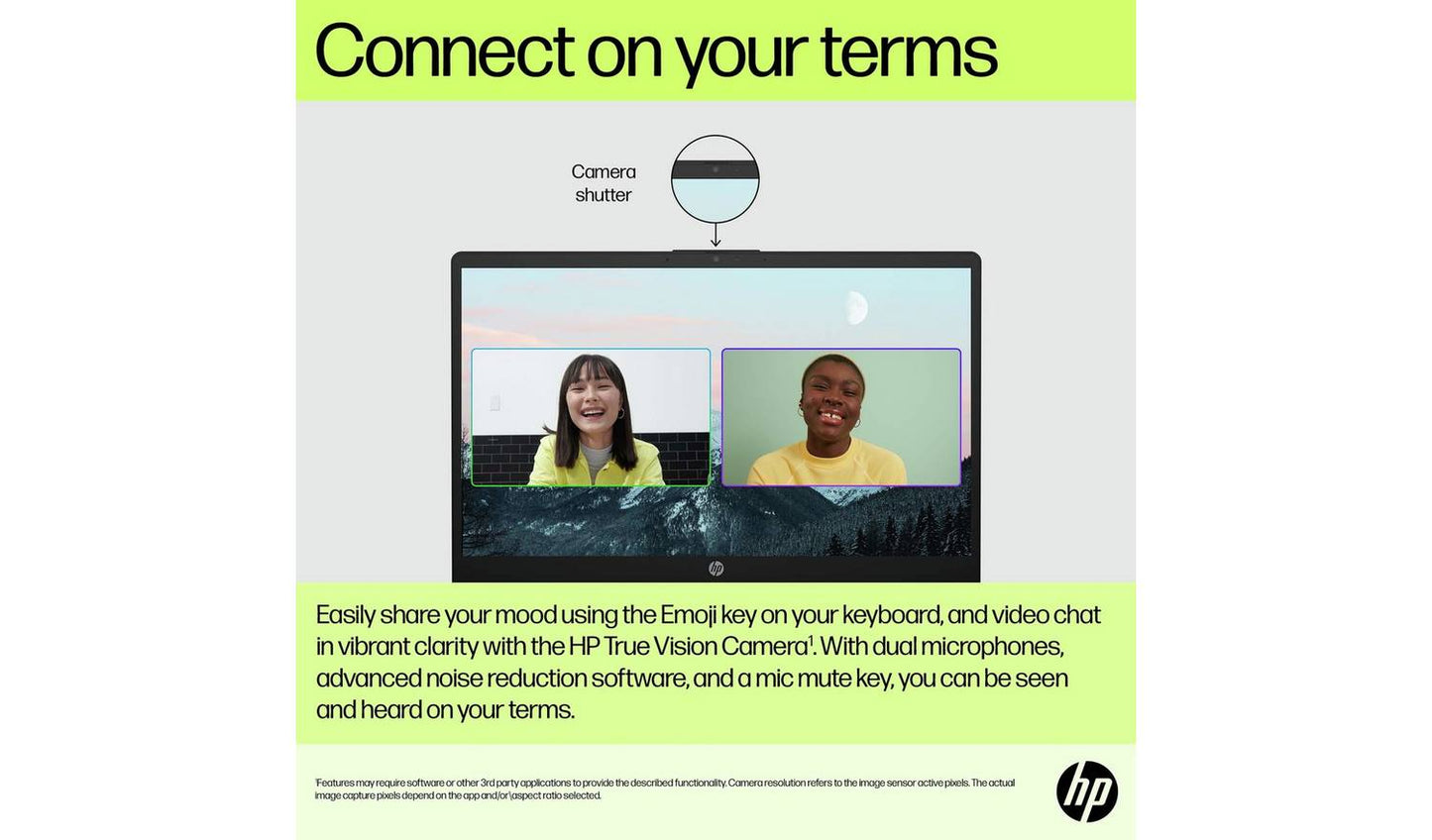 HP 15-fd0060na 15.6in Intel Core i3 4GB 128GB Laptop