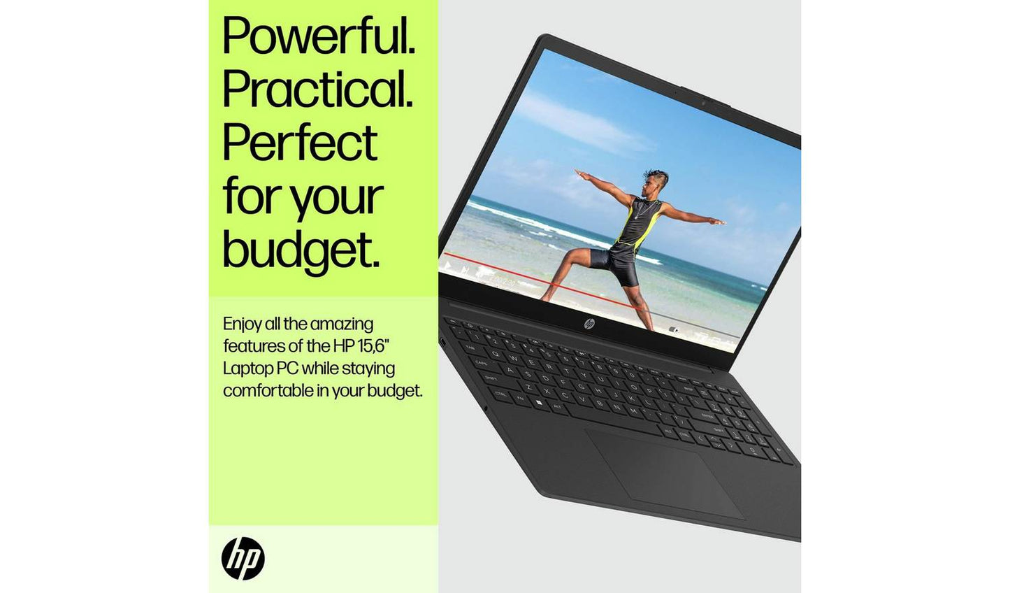 HP 15-fd0060na 15.6in Intel Core i3 4GB 128GB Laptop