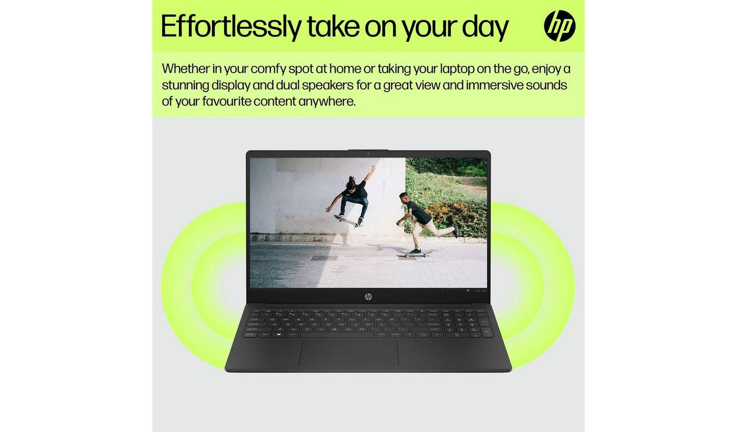 HP 15-fd0060na 15.6in Intel Core i3 4GB 128GB Laptop