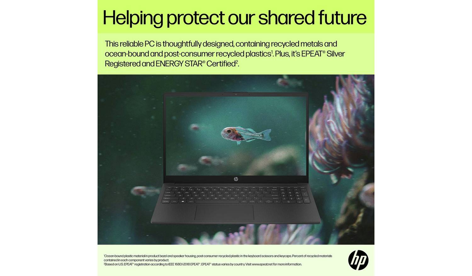 HP 15-fd0060na 15.6in Intel Core i3 4GB 128GB Laptop