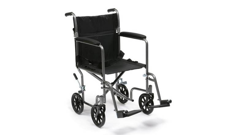 Drive Steel Compact Folding Travel Wheelchair