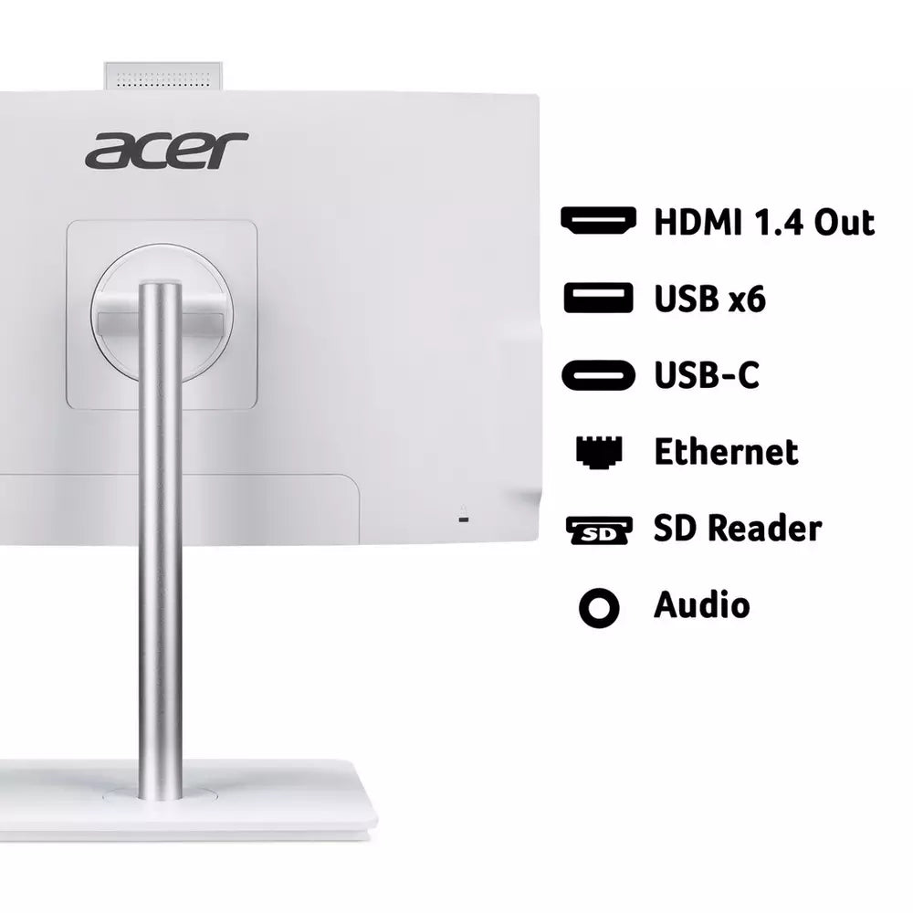Acer C24-A-GRPL 24in i5 8GB 1TB All-in-one PC
