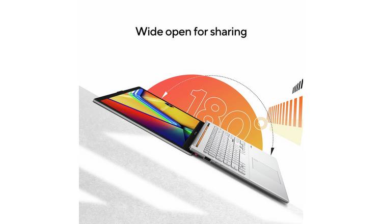ASUS Vivobook Go 15 15.6in R3 8GB 128GB Laptop - Silver