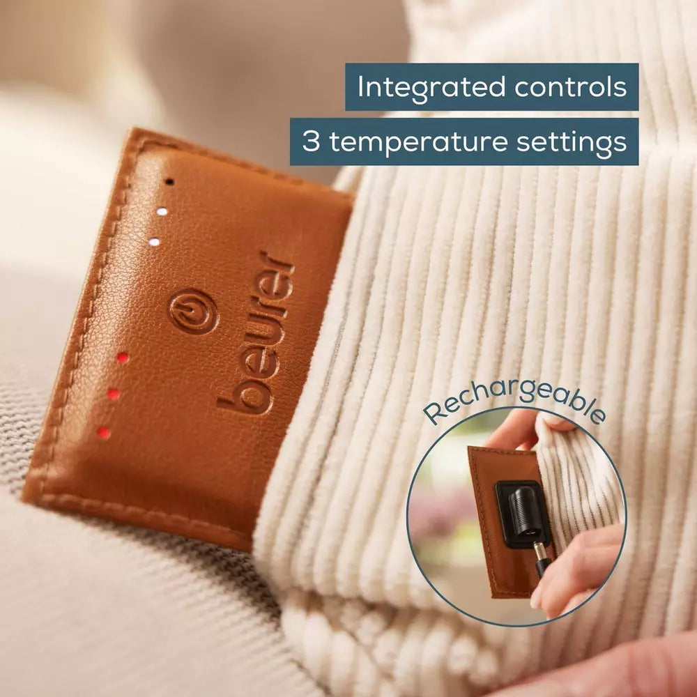 Beurer Heated Cushion - Cream