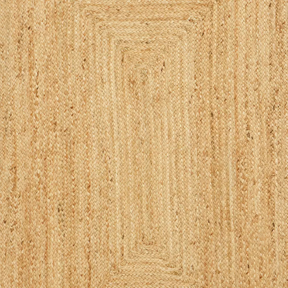 Habitat Braided Grey Border Jute Flatweave Rug - 120x170cm