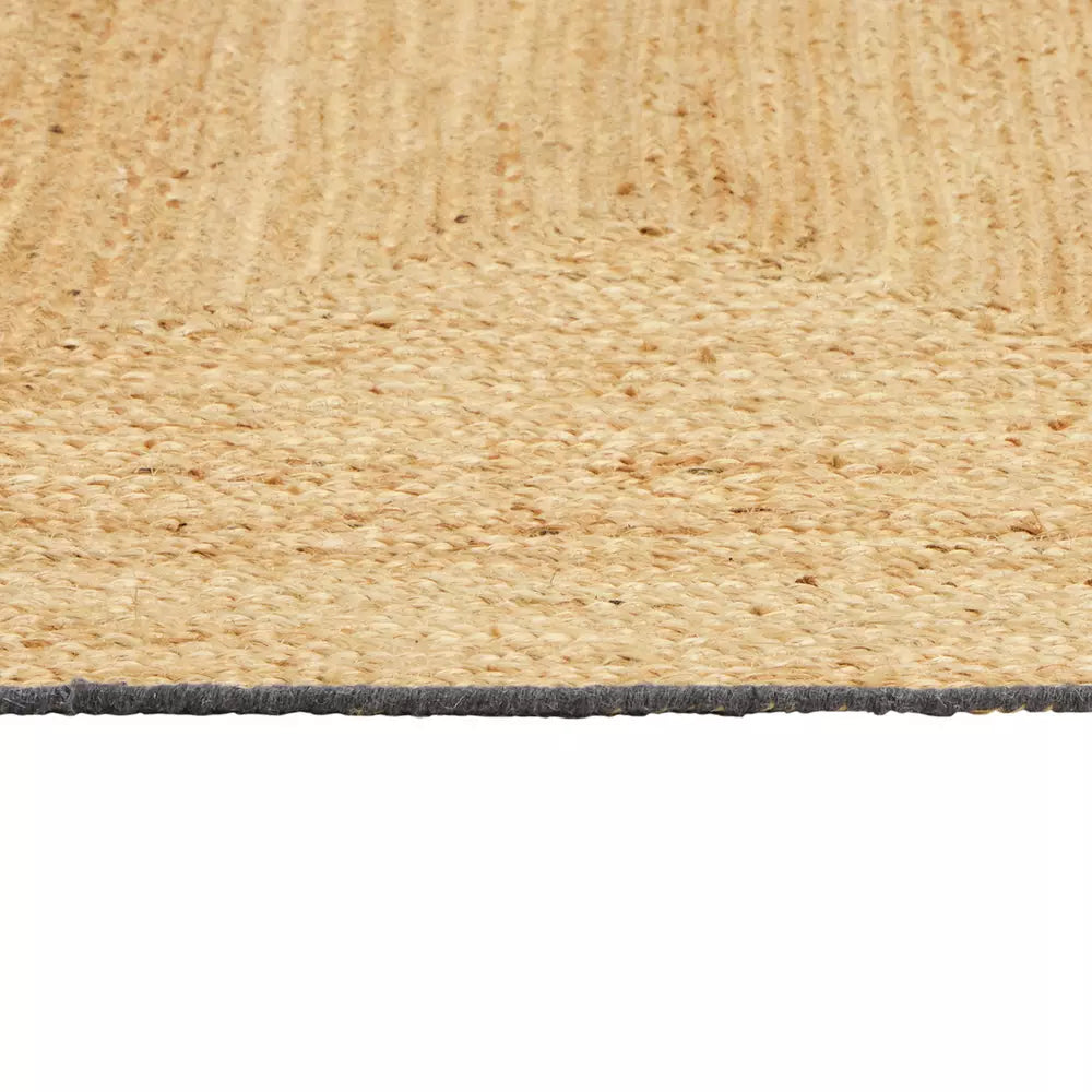 Habitat Braided Grey Border Jute Flatweave Rug - 120x170cm