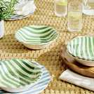 Argos Home Melamine Cereal Bowls - Green, Set of 4