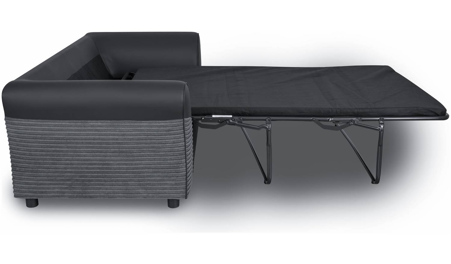 Argos Home Harry Fabric 2 Seater Sofa Bed - Charcoal