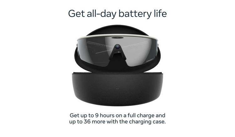 Oakley Meta Vanguard - White, Prizm Black