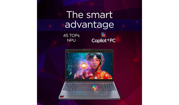 Lenovo IdeaPad Slim 3x 15in Snapdragon 16GB 256GB Laptop